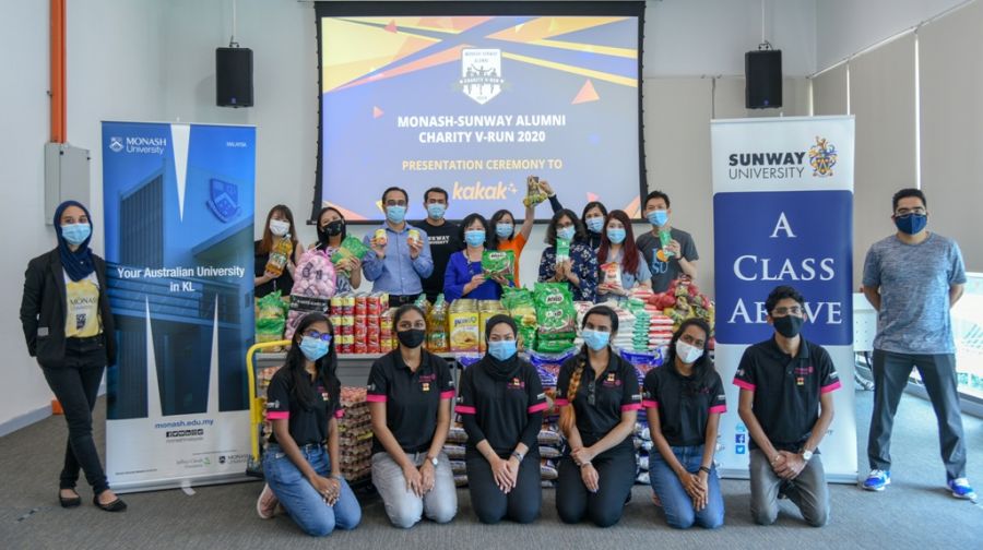 Monash and Sunway Alumni Hosts Virtual Run To Support Refugees in Need