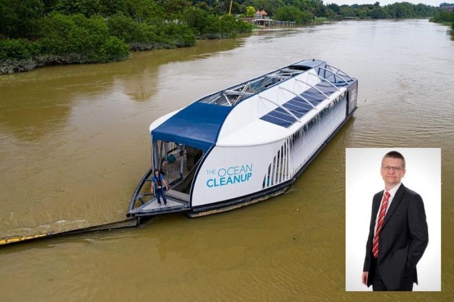 The Ocean Cleanup Prepares for Series Production of Interceptor in Malaysia – Partners With MHE-Demag