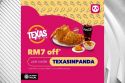 TEXAS CHICKEN’S JUICY BOLD FLAVOURS NOW ON foodpanda It Does Not Get Any Bigger, Juicier Or Crunchier Than This