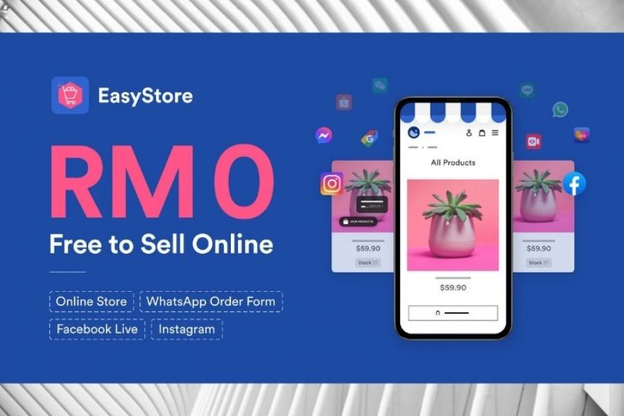 Malaysia’s Leading E-Commerce Software-As-A-Service Provider Launches #SellOnlineWithEasyStore Campaign to Help SMEs with Digital Adoption