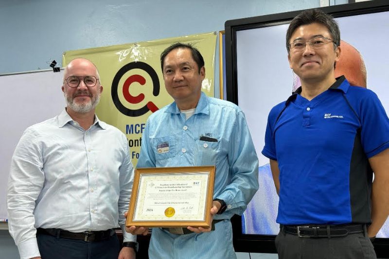 Mitsui Copper Foil (Malaysia) Sdn. Bhd. Honored with Two Excellence Awards from Kepner-Tregoe