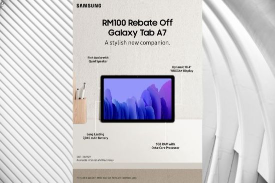 Enrichen Your Child’s School Holiday with the Tab A7 WiFi Promo Rebate