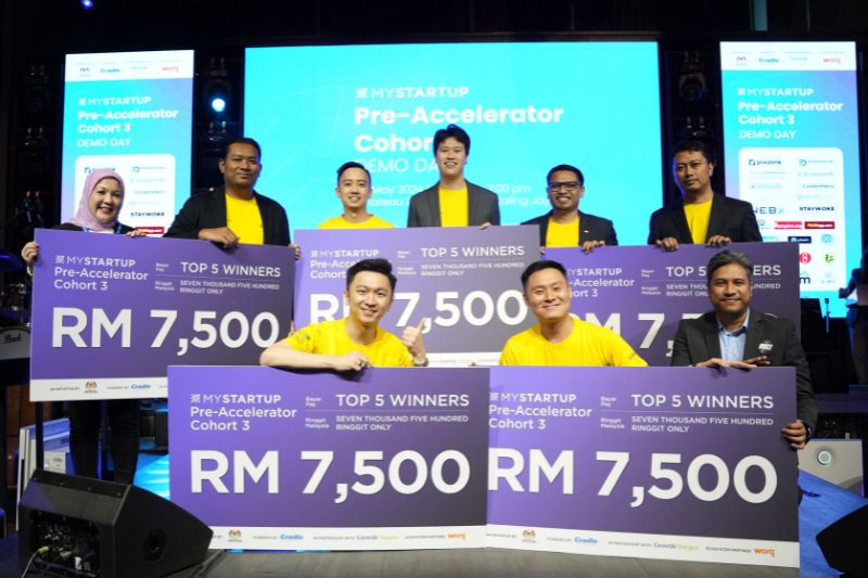 HIGH-POTENTIAL STARTUPS REVEALED AT THE MYSTARTUP PRE-ACCELERATOR COHORT 3 DEMO DAY