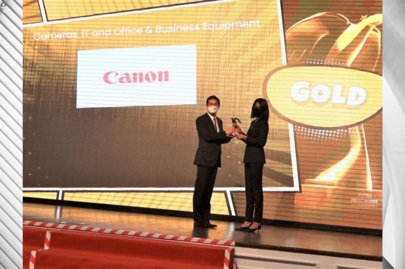 Canon Malaysia Bags Another Gold in the Putra Brand Awards