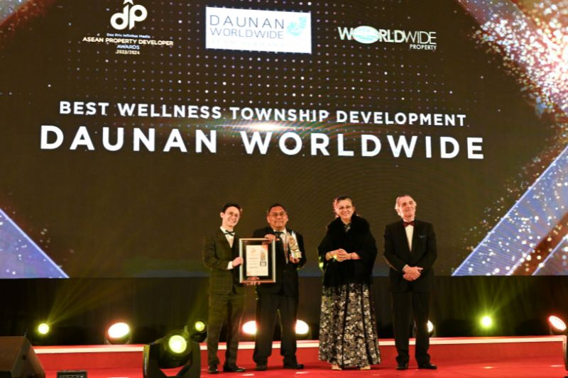 Worldwide Holdings’ Daunan Worldwide Recognized As Best  Wellness Township Development