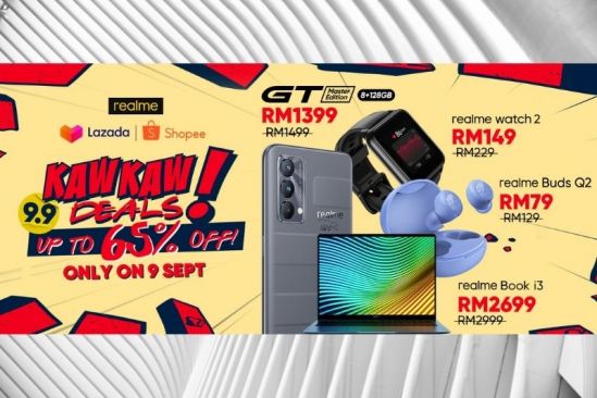 Media Alert: Grab Your Realme Gt Master Edition on This 9.9 Kaw Kaw Deals!