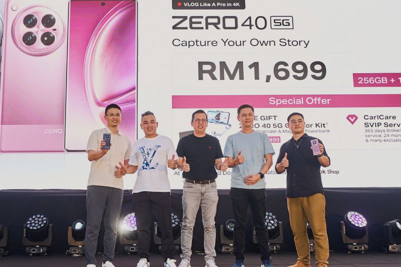 Infinix Zero 40 5G Makes its Global Debut in Malaysia with Features for Pro-Level Vlogging