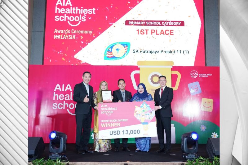 AIA Malaysia Honours 18 Schools with  AIA Healthiest Schools Awards