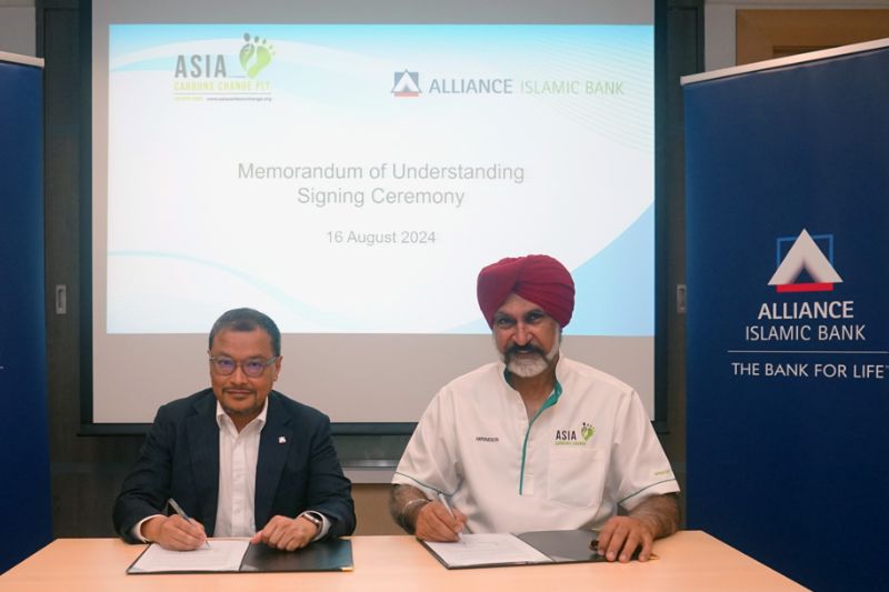 Alliance Islamic Bank Advances Sustainability Financing-i by Partnering with Asia Carbonx on REC for Customers