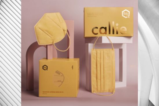 Callie Launches Breakthrough Virus-Killing Mask