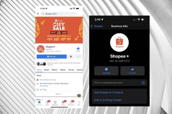 Shopee Warns Public to Watch Out for Fake Messages Offering Employment and Rewards Scams