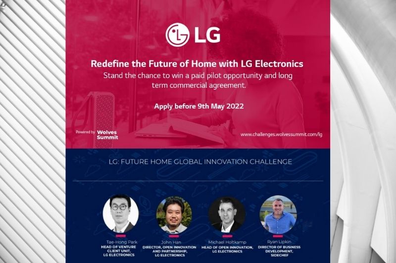 LG Introduces ‘Future Home Global Innovation Challenge’  At Alpha Wolves Summit
