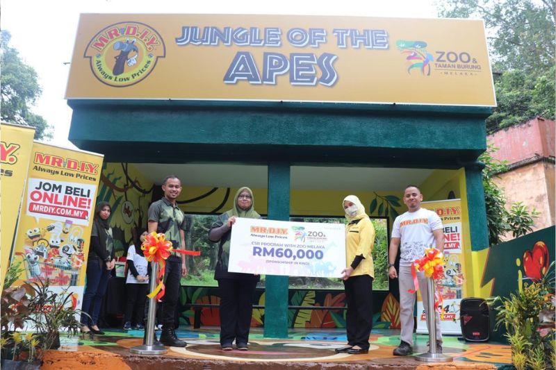 Zoo Melaka benefits from #DIY4Zoo initiative