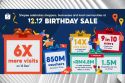 Shopee rounds off 12.12 Birthday Sale alongside shoppers, businesses, and local communities with a 6-time uplift in visits across the region on 12 December