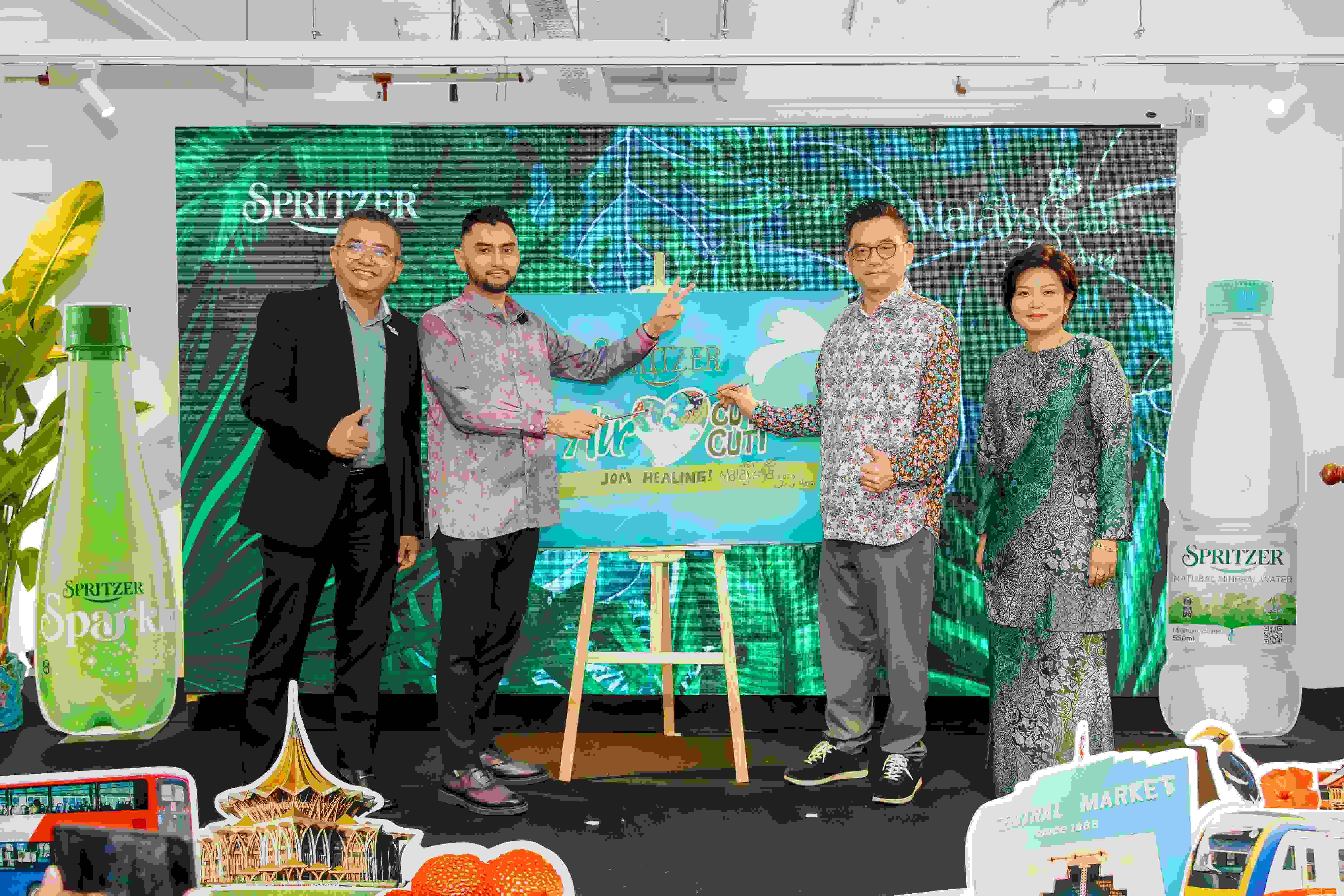 Spritzer Launches “Air Love Cuti-Cuti: Jom Healing” Leading the Wellness Travel Wave for Visit Malaysia 2026