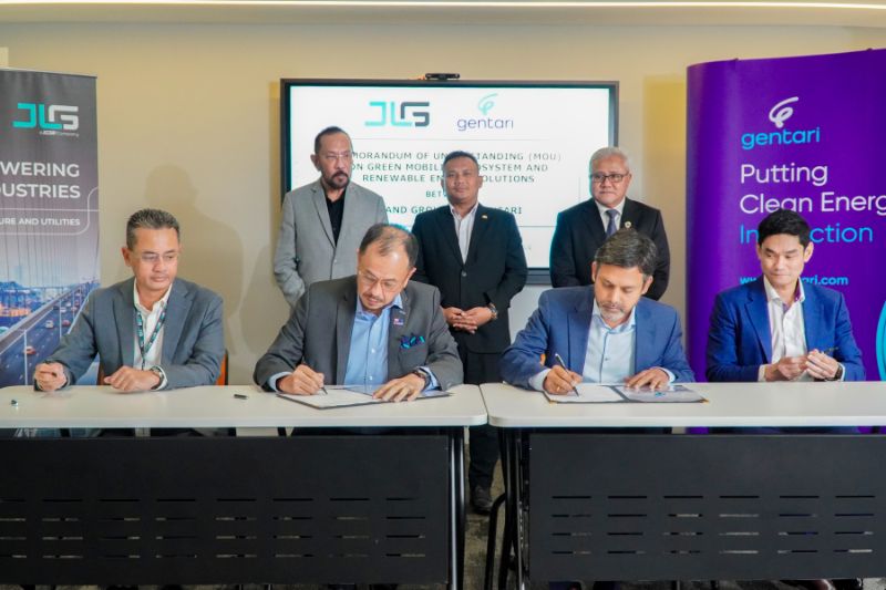 JLand Group (JLG) and Gentari ink MoU to explore Renewable Energy Solutions and Accelerate Green Mobility Ecosystem Growth at JLG’s Projects