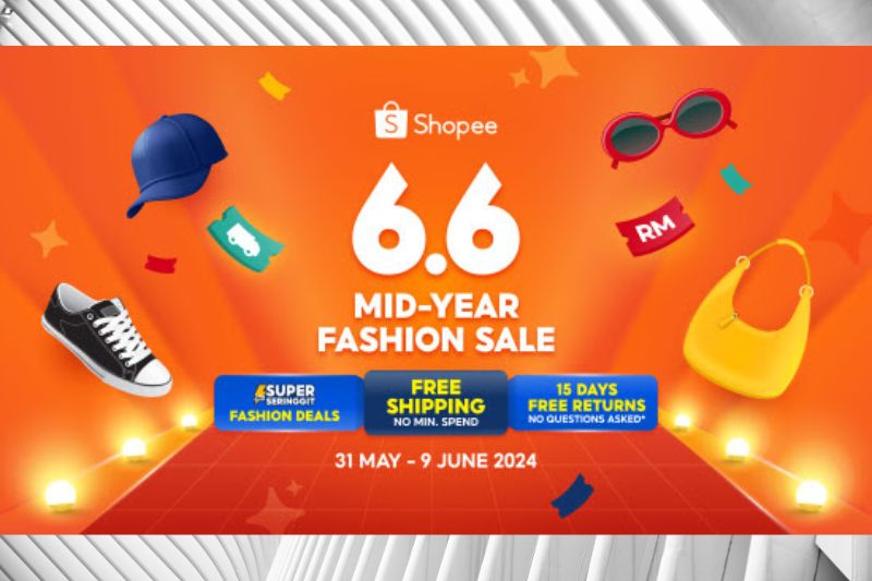 Shop with Confidence and Style at Shopee&#039;s Biggest Fashion Sale Ever: 6.6 Mid-Year Fashion Sale!