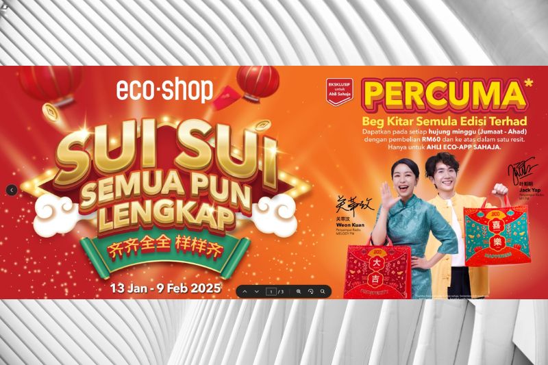 Slither Into An Auspicious Chinese New Year With Eco-Shop’s ‘Sui Sui Semua Pun Lengkap’ Campaign
