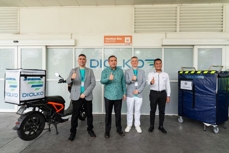 Minister of Transport YB Anthony Loke Visits Diolko’s Sustainable Last-Mile Delivery Hub Initiative in Collaboration with Prasarana