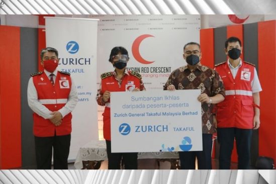 Zurich Malaysia Contributes Takaful Surplus Fund to Mrcs to Support Covid-19 Vaccination and Livelihood