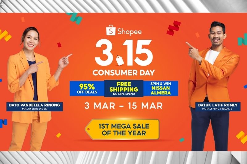 Shopee introduces 3.15 Consumer Day, the first mega sale of the year