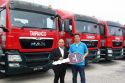 MAN Truck &amp; Bus Hands Over 13 Prime Movers to Taipanco