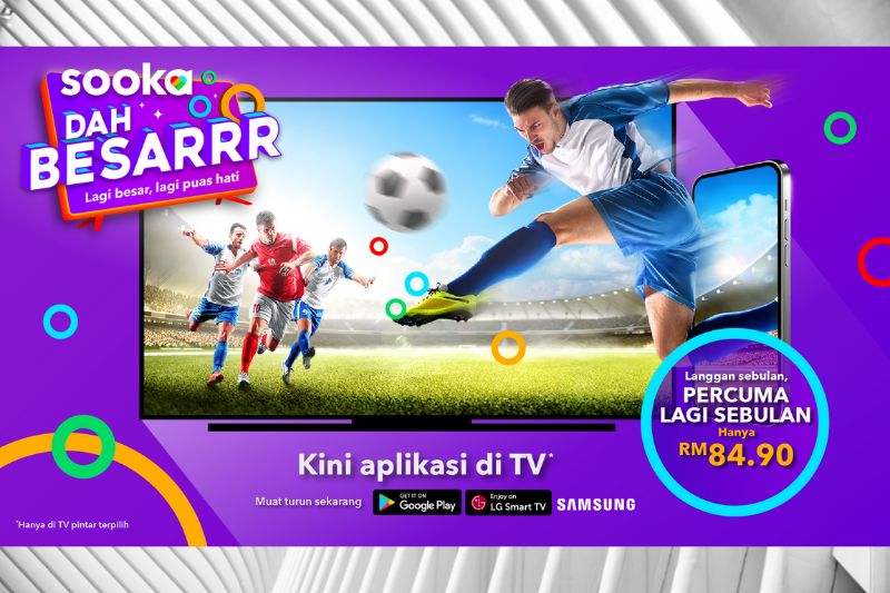 sooka’s New VIP TV Plan Offers Viewing on Smart TVs