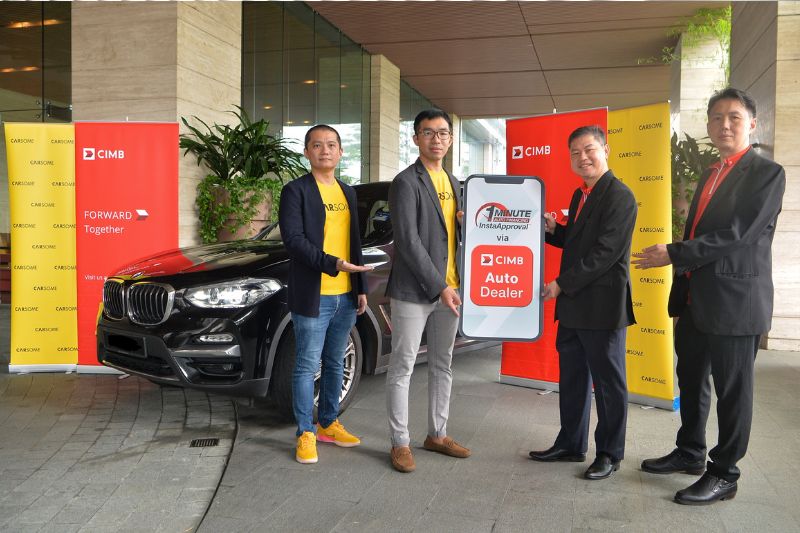 Cimb Introduces Malaysia&#039;s First Auto Dealer App for Vehicle Financing; Partners With Carsome to Accelerate Rollout