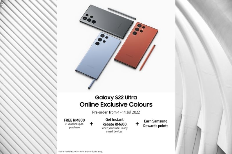 Galaxy S22 Ultra: New Online Exclusive Colours That Will Add More Flavour To Your Life!