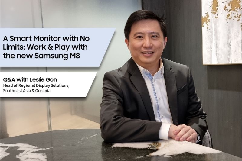 A Smart Monitor With No Limits – Work, Play and Everything in-between With the New Samsung M8