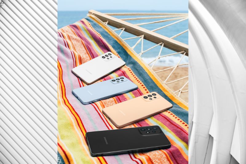 Stay Peachy with the Stylish Galaxy A53 5G Colours