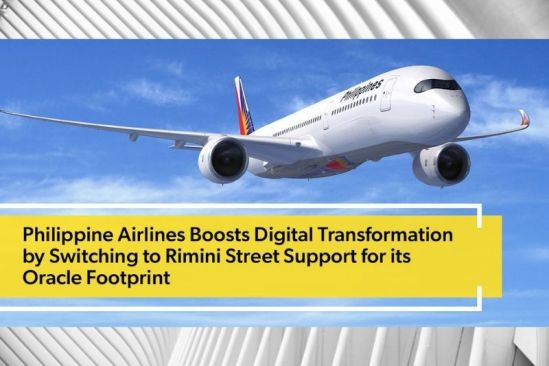Philippine Airlines Boosts Digital Transformation by Switching to Rimini Street Support for its Oracle Footprint