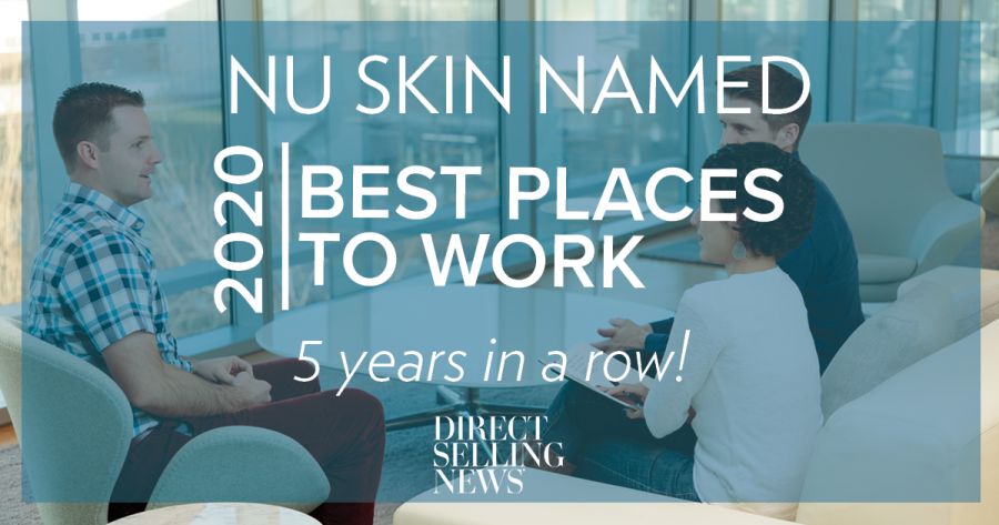 NU SKIN BECOMES FIVE-TIME HONOREE IN BEST PLACES TO WORK