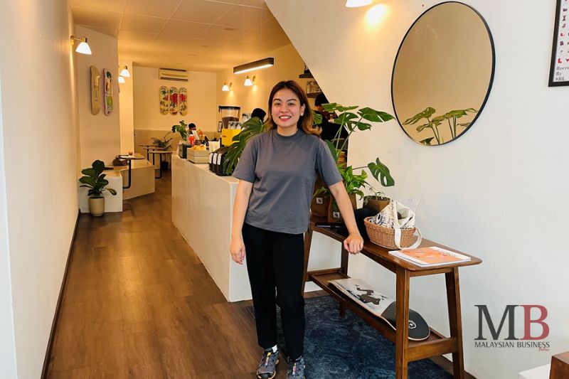 Ain Nadira, The owner of Take Five Coffee Brewers