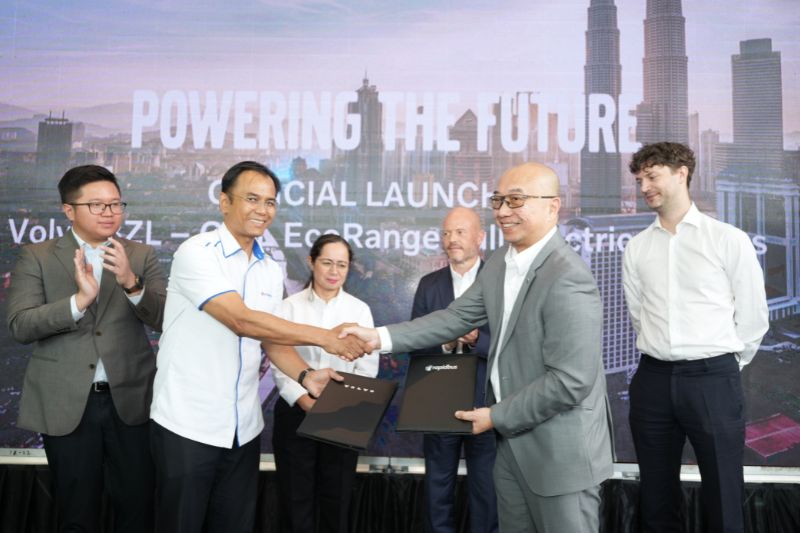 Powering the future, the all-new fully-electric Volvo BZL-GML Eco Range Premium City Bus makes official debut in Malaysia