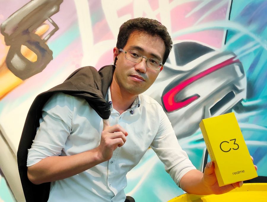 Mr Hunter Wang, CEO of realme Malaysia