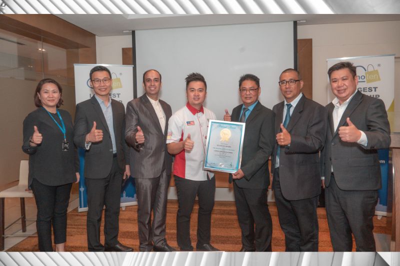 Kumoten accorded Largest Dropship Platform  by Malaysia Book of Records