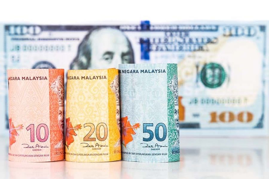 Ringgit closes lower against US dollar
