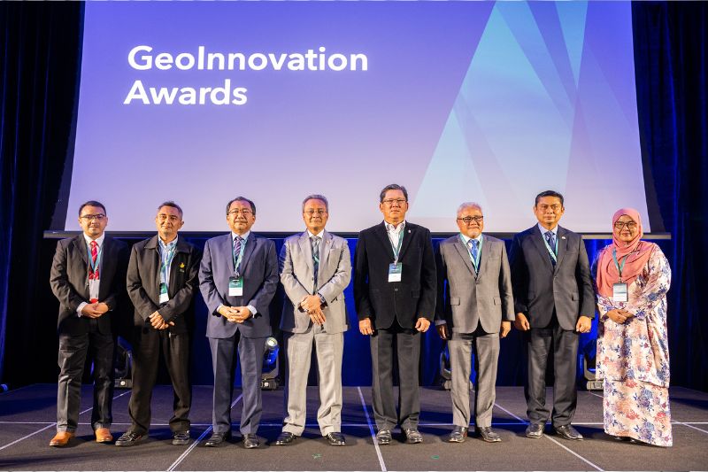 Sarawak Land and Survey Department, Sime Darby Plantation, Majlis Bandaraya Johor Bahru Among Seven to Clinch Top Awards at Geoinnovation Award