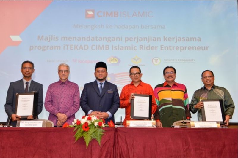 Cimb Islamic, Yayasan Waqaf Malaysia and Yayasan Belia Malaysia Kick Off the Second Edition of Itekad Cimb Islamic Rider Entrepreneur Programme Through the Concept of Temporary Waqaf