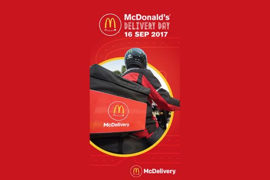 McDonald’s McDelivery Celebrates Malaysia Day on Sep 16!