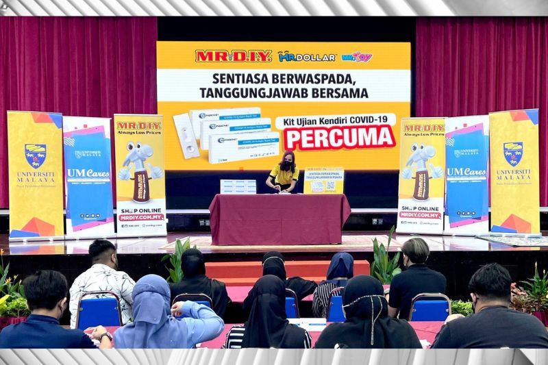 #DIY4Universiti continues with free test kits, educating undergraduates to stay safe