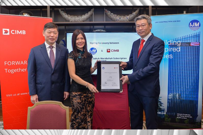 IJM Group Inks Rm360.0 Million Sukuk Murabahah Subscription With CIMB