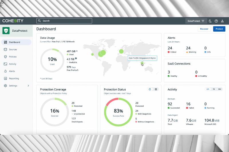 Cohesity Brings Data Management as a Service to Singapore and Southeast Asia