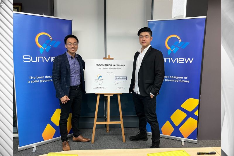 Gagasan Solar Partners Up With Sunview As One of its Strategic Partners to Deploy RM 200 million