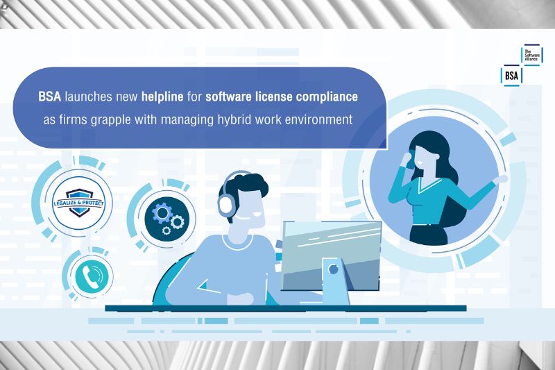 BSA helpline offers whistle-blowers a secure avenue to report instances of unlicensed use of software in their companies.