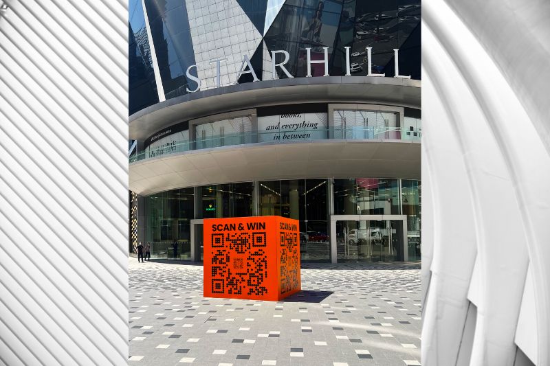 Solve the Mystery of myTukar’s Giant Orange Cube As It Makes its Way Across the Nation