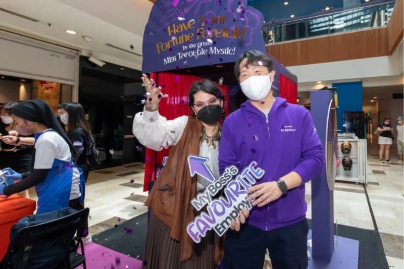 Derek Toh, Founder and CEO of Hiredly who was present during the event