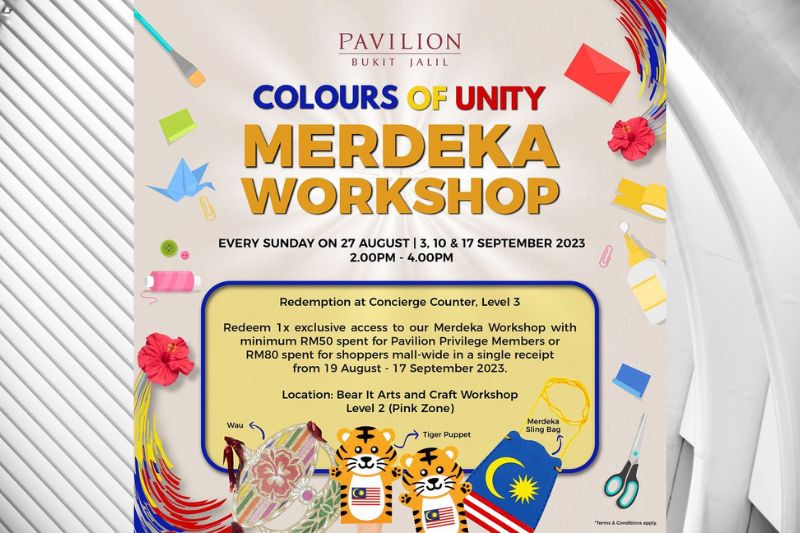 #SapotLokal this Merdeka at Pavilion Bukit Jalil