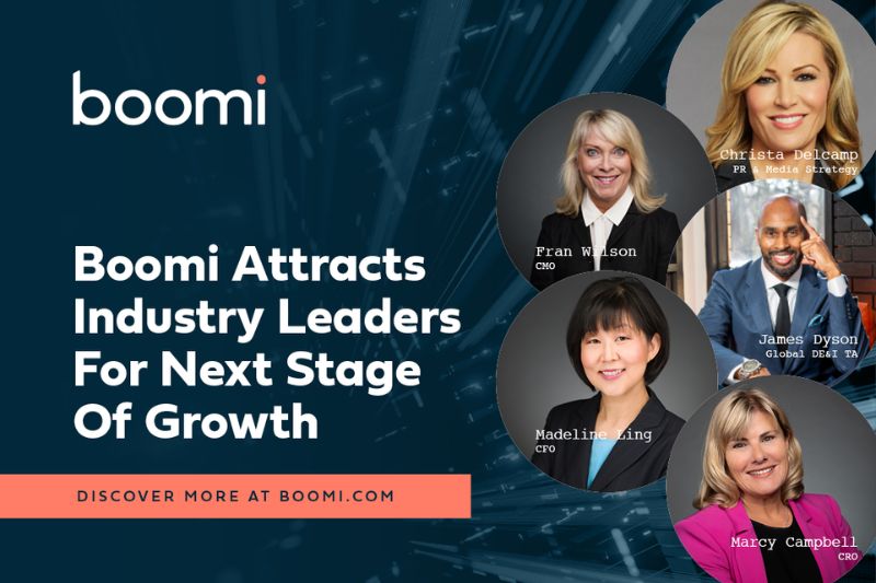Boomi Appoints New Leaders To Support Rapid Customer Growth After Successful Spin Off As A Newly Independent Company